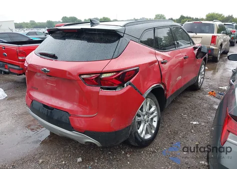 2021 Chevrolet Blazer Fwd 3Lt из США, поврежденный, VIN 3GNKBDR49MS564834